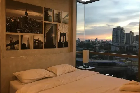 Studio dans le Condo à Watthana, Bangkok, Thaïlande  № 156062 - photo 5