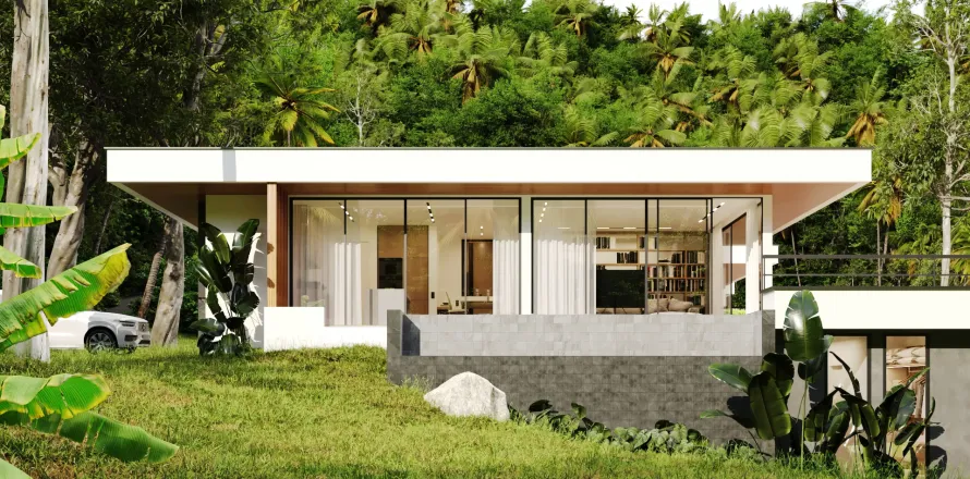 Villa à Surat Thani, Thaïlande 4 chambres № 156061