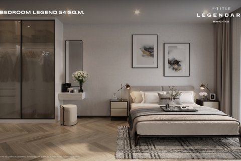 Квартира в Паттайе, Таиланд с 2 комнатами  № 135363 - фото 1