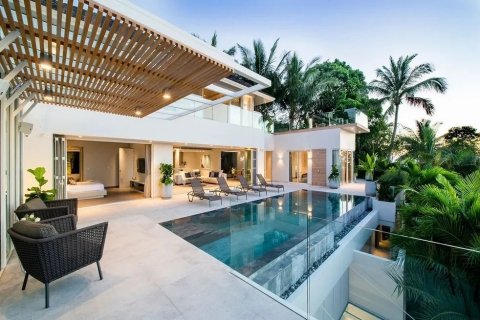 Дом в Сурине, Таиланд с 4 спальнями  № 153888 - фото 17