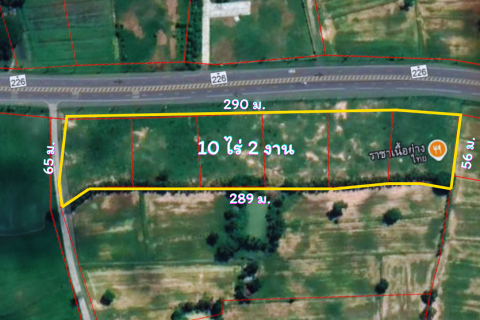 Land in Buriram, Thailand 16000 sq.m. № 159246 - photo 8