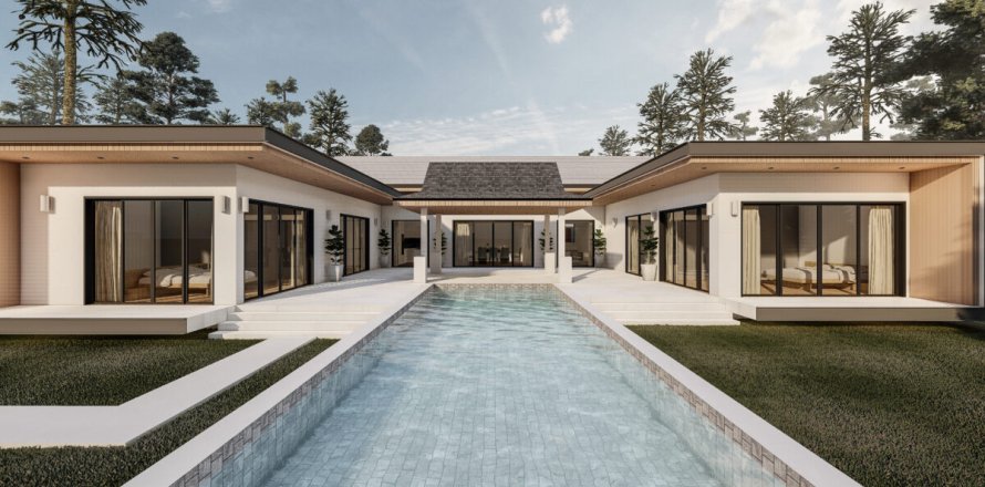 Villa in Hua Hin, Thailand 4 Schlafzimmer № 221912