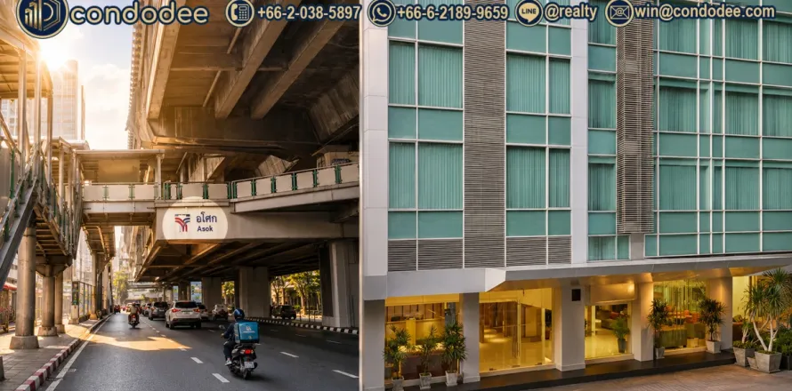 โรงแรมในวัฒนา, กรุงเทพฯ, ประเทศไทย 2500 ตร.ม. № 200597