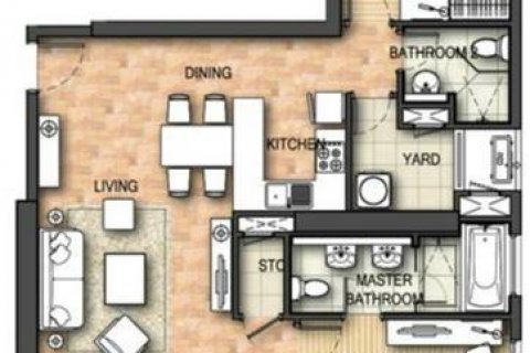 Condo in Bangkok, Thailand, 2 bedrooms  № 144200 - photo 8