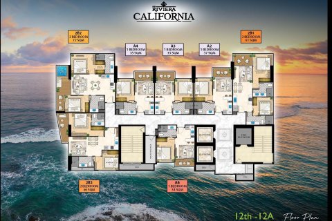 Condo à Pattaya, Thaïlande, 2 chambres  № 165135 - photo 16