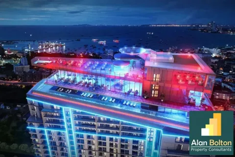 Condominio de 1 dormitorio en Pattaya, Tailandia № 211455 - foto 6