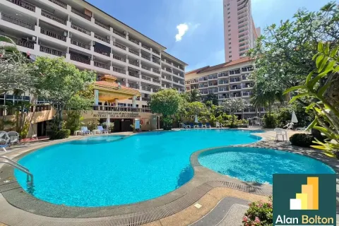 Condo on Jomtien Beach, Pattaya, Thailand, 2 bedrooms № 211449