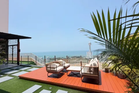 Condominio de 5 dormitorios en Jomtien Beach, Pattaya, Tailandia № 211120 - foto 23