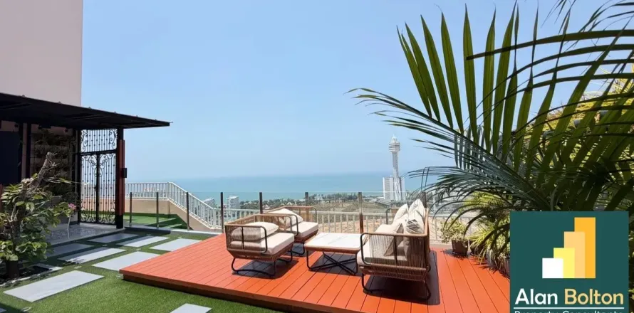 Condominio de 5 dormitorios en Jomtien Beach, Pattaya, Tailandia № 211120