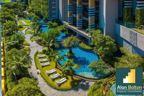 Condominio de 1 dormitorio en Jomtien Beach, Pattaya, Tailandia № 211124 - foto 10