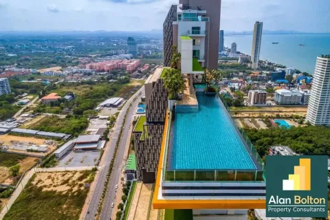 Condo sur Jomtien Beach, Pattaya, Thaïlande, 1 chambre  № 211124
