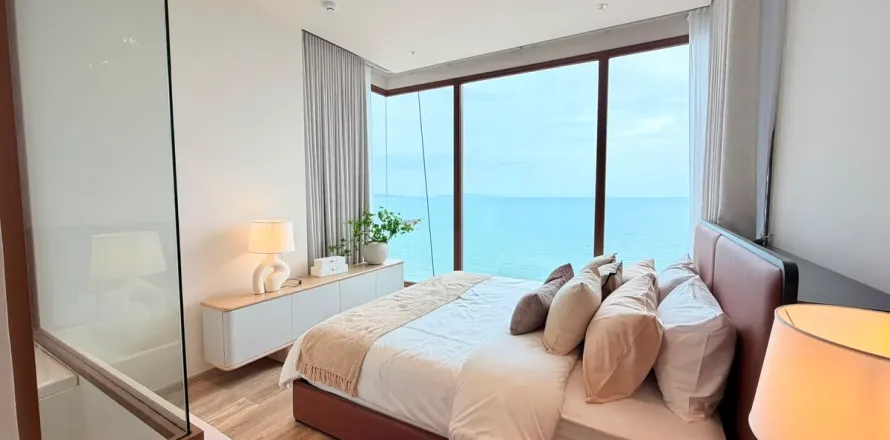 Condominio de 2 dormitorios en Jomtien Beach, Pattaya, Tailandia № 210586