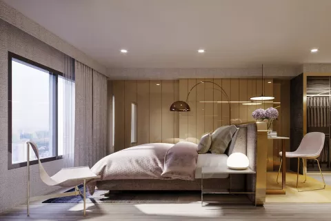 Кондоминиум с 2 спальнями в Суан Луанге, Бангкок, Таиланд № 140297 - фото 3