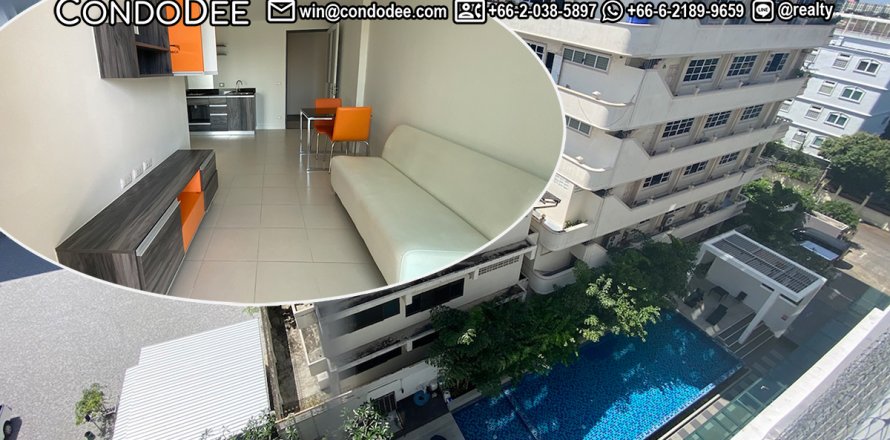 Condo à Bangkok, Thaïlande, 1 chambre № 205720