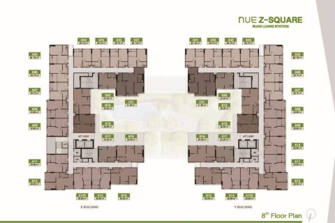 Condo à Bangkok, Thaïlande, 1 chambre № 203566 - photo 17