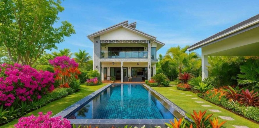 Дом в Хуа Хине, Таиланд с 4 спальнями  № 152614