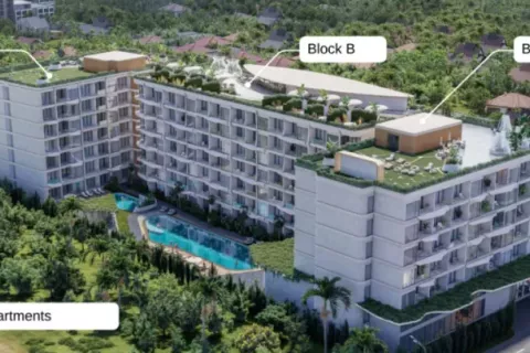 Квартира в Пхукете, Таиланд с 3 спальнями  № 116743 - фото 8