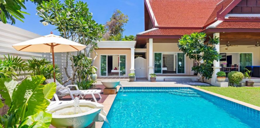 Вилла в Раваи, Таиланд с 3 спальнями  № 118434