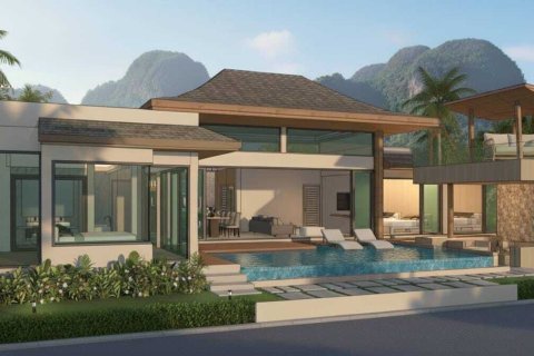 Вилла в Краби, Таиланд с 3 спальнями  № 167874