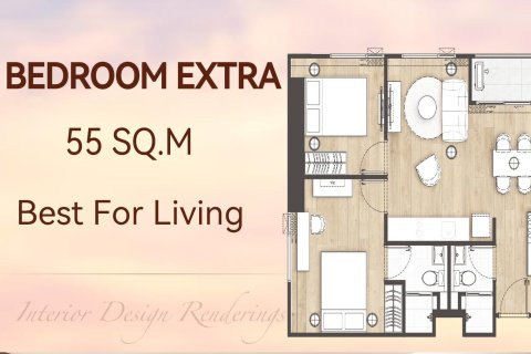 Condo à Bangkok, Thaïlande, 2 chambres  № 165170 - photo 18