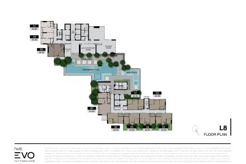 Condo in Bangkok, Thailand, 2 bedrooms № 165173 - photo 15