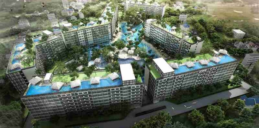Condo à Pattaya, Thaïlande, 2 chambres № 184187