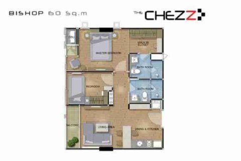Condo in Pattaya, Thailand, 2 bedrooms  № 184181 - photo 9