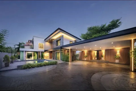 Вилла в Чиангмае, Таиланд с 4 спальнями  № 151827 - фото 2
