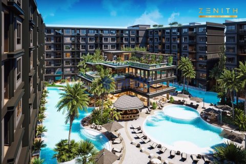 Condo à Pattaya, Thaïlande, 1 chambre № 204672 - photo 2