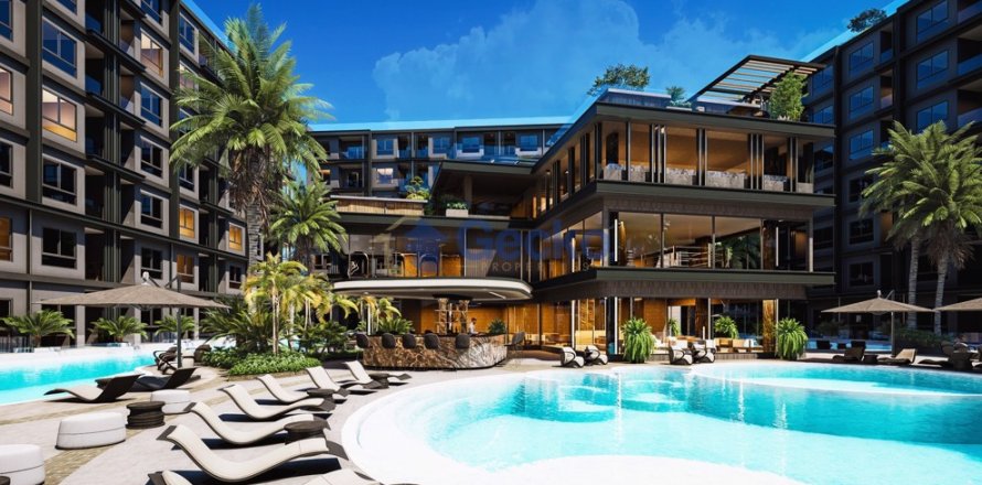 Condo à Pattaya, Thaïlande, 1 chambre № 204672