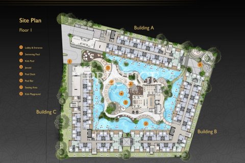 Condo à Pattaya, Thaïlande, 12 chambres № 209071 - photo 21