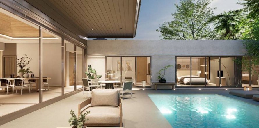 Вилла в Раваи, Таиланд с 4 спальнями  № 153937