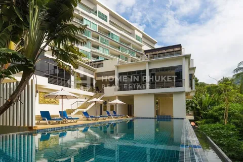 คอนโดมิเนียมในบ้านกะรน, ประเทศไทย, 1 ห้องนอน № 209587