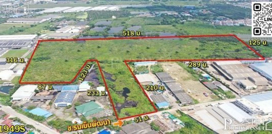 Terrain à Samut Sakhon, Thaïlande 105600 m2 № 160453