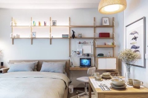 Студия в кондо в Клонг Тоэй, Бангкок, Таиланд № 164663 - фото 9