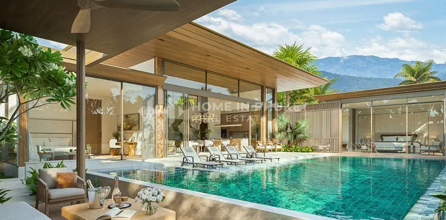 Дом в Пхукете, Таиланд с 4 спальнями  № 158794