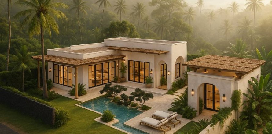 Villa in Surat Thani, Thailand 2 bedrooms № 146936