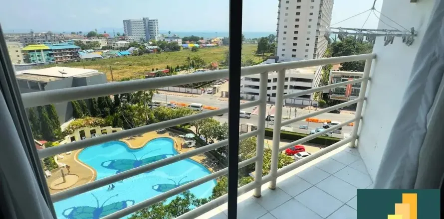 Estudio en el condominio en Jomtien Beach, Pattaya, Tailandia № 211106