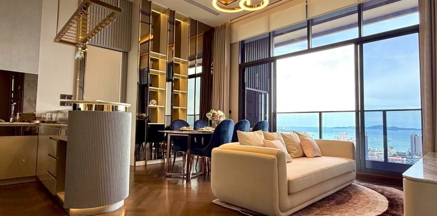 Квартира в Паттайе, Таиланд с 3 комнатами № 159735