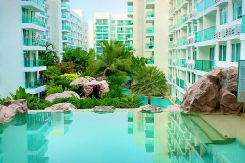 Condo on Jomtien Beach, Pattaya, Thailand, 2 bedrooms  № 176521