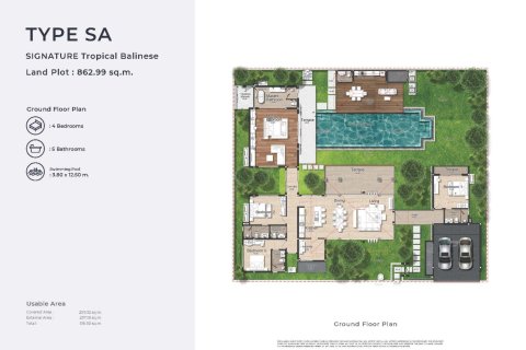 Villa à Bang Tao, Thaïlande 4 chambres № 166435 - photo 16