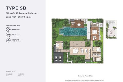 Villa in Bang Tao, Thailand 4 bedrooms № 166436 - photo 15