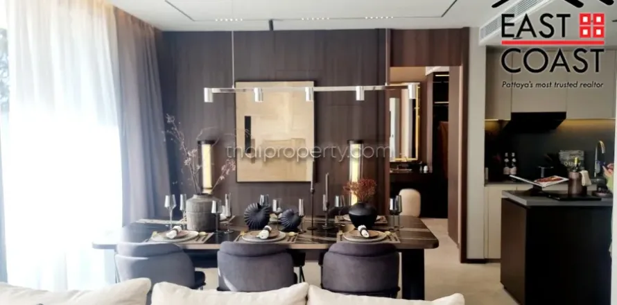 Condominio de 2 dormitorios en Pattaya, Tailandia № 213294