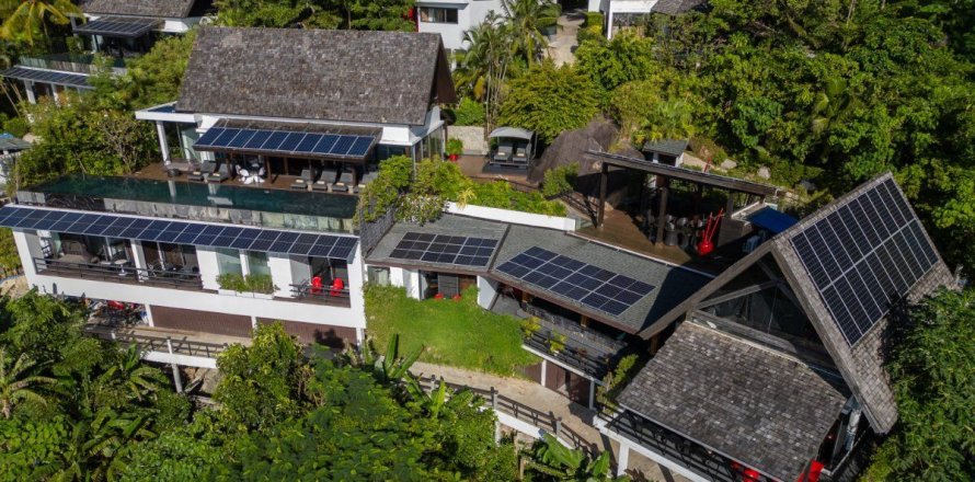 Вилла в Кату, Таиланд с 7 спальнями  № 147057