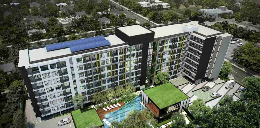 Condo à Bangkok, Thaïlande, 1 chambre  № 208624