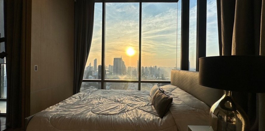 Studio dans le Condo à Bang Rak, Bangkok, Thaïlande  № 151866