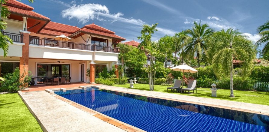 Вилла в Пхукете, Таиланд с 4 спальнями  № 159108