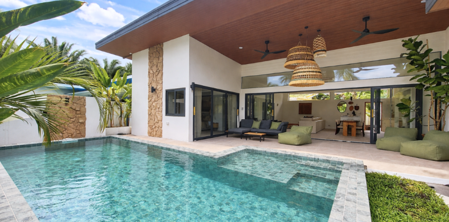 Дом в Самуи, Таиланд с 4 спальнями  № 168840