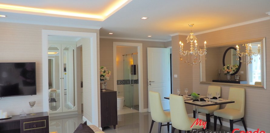 Condo sur Jomtien Beach, Pattaya, Thaïlande, 2 chambres  № 32614