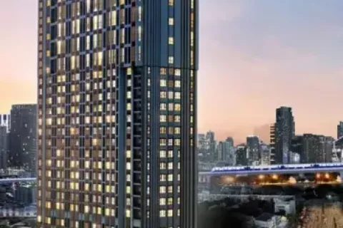 Studio in the Condo in Din Daeng, Bangkok, Thailand  № 136959 - photo 5